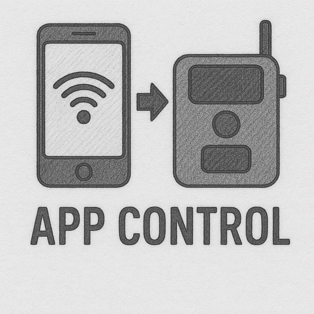 App Control for Trail Cameras