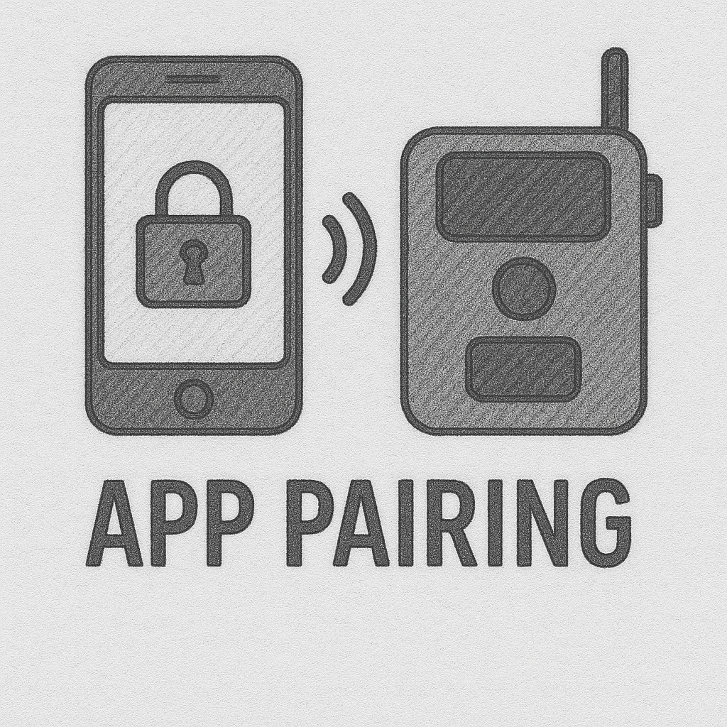 App Pairing for Trail Cameras