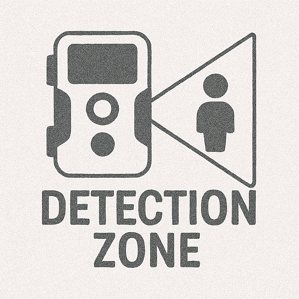 Trail Camera Detection Zone
