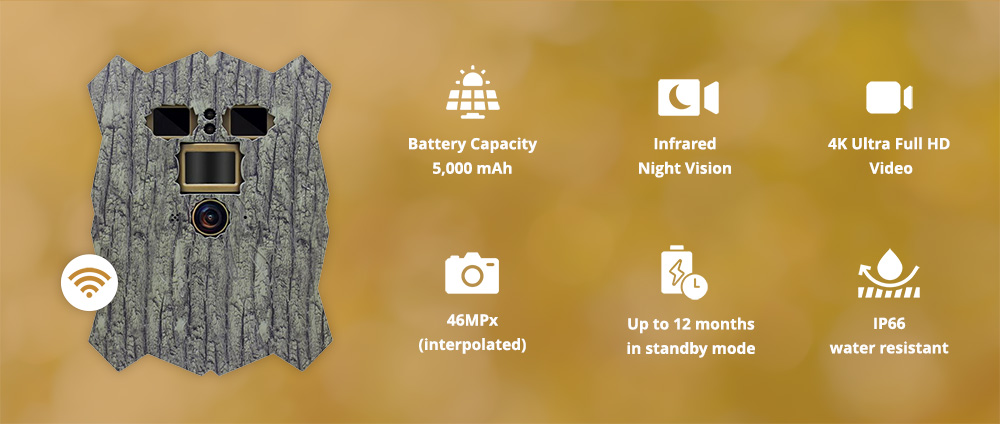 Wachman Slim Ultra-Thin Trail Camera
